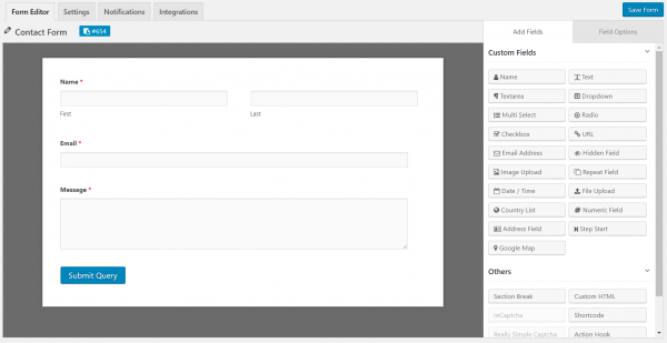 Adding a New Form | weForms Pro