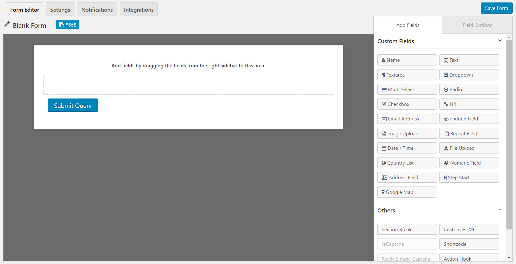 Adding a New Form | weForms Pro