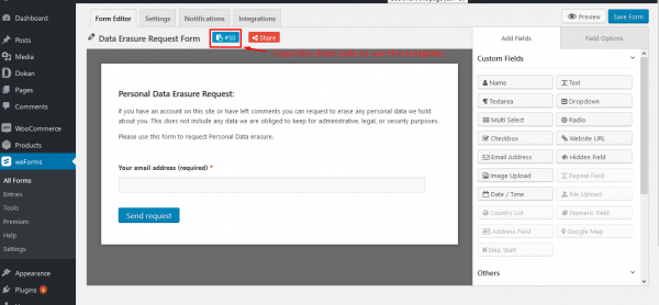 Form Templates | weForms Pro