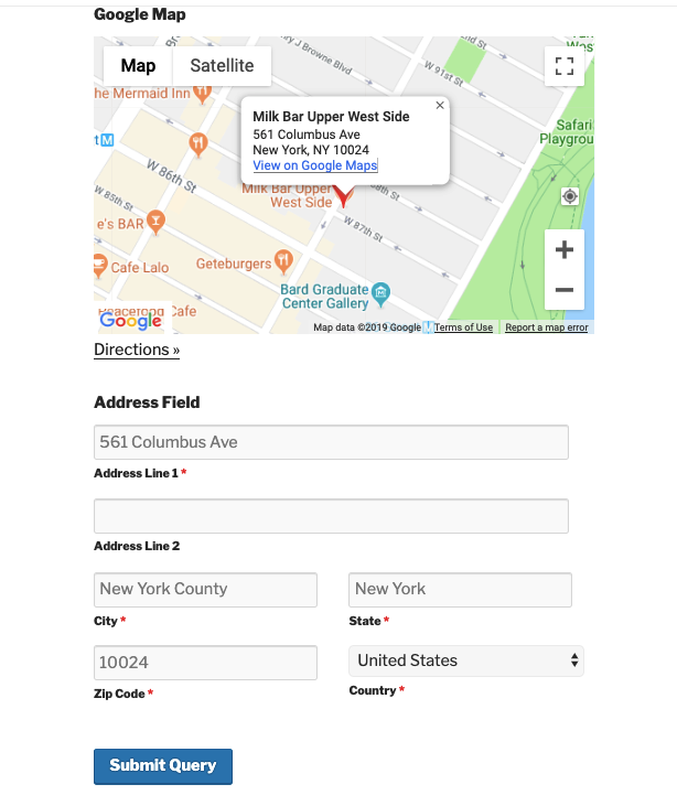 Autofill address with Google Maps on WordPress contact form with weForms