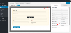 Address Field | weForms Pro