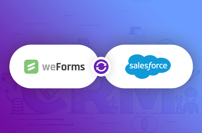 weForms provides a Salesforce and WordPress integration for your contact forms