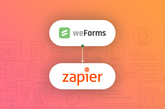 weForms provides a Zapier and WordPress integration for your contact forms