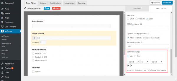 Single Product | weForms Pro