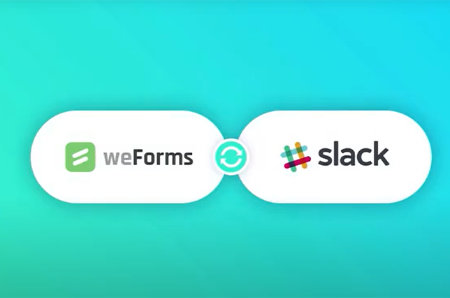 weForms and slack integrate 